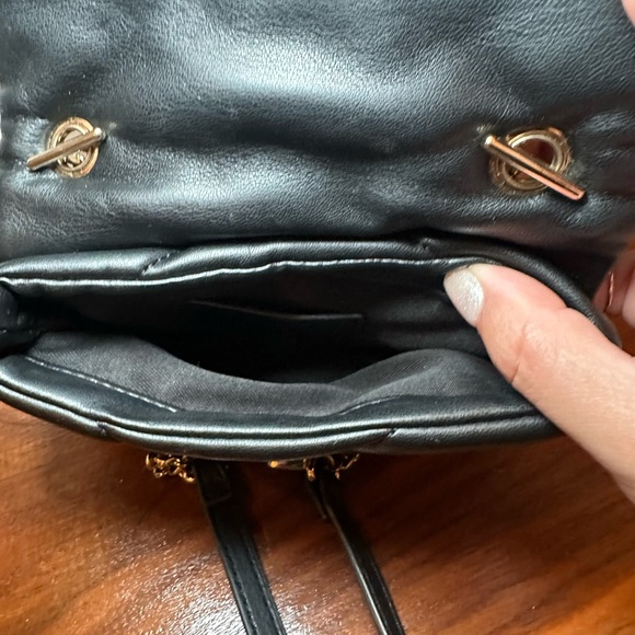 Mini Leather Crossbody Bag - Picture 3 of 3